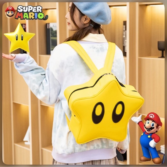 Other - Super Mario Kawaii Star Backpack